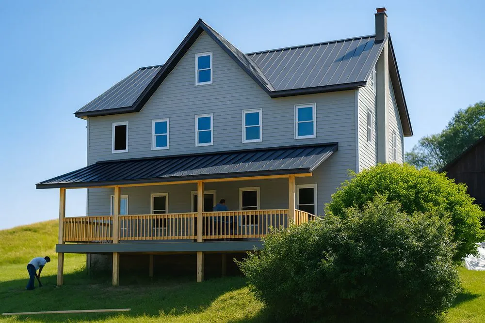 Emergency roof replacement in Allenwood, PA - MVP Metal Roofing