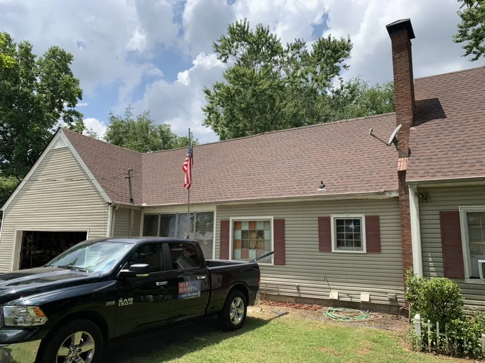 Slide of MVP Roofing