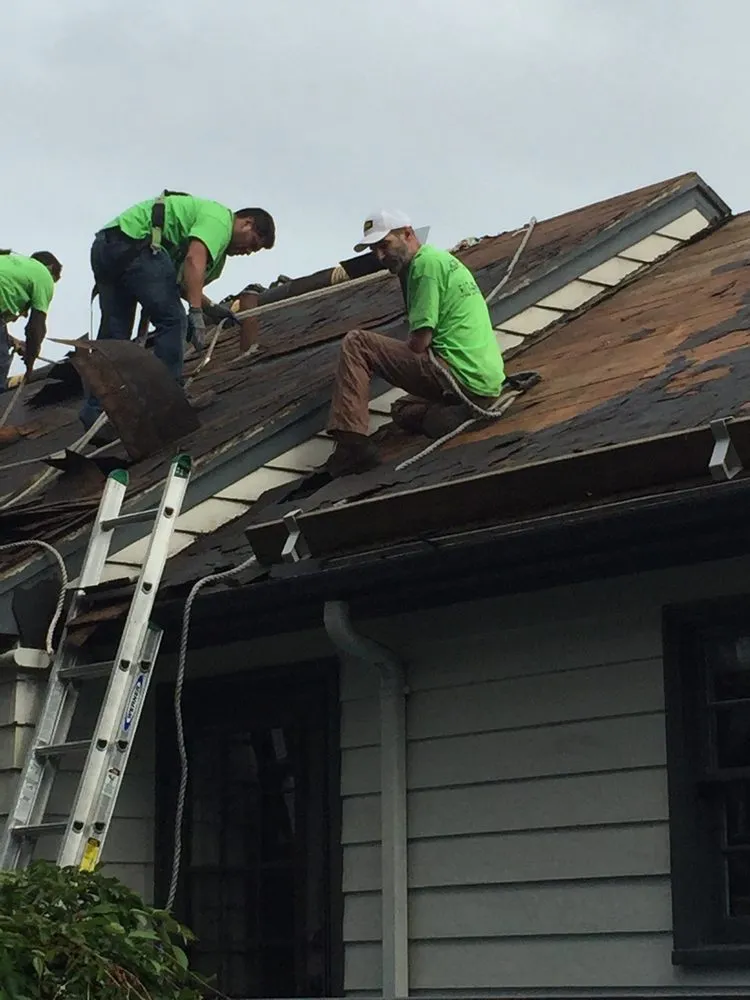 Slide of M&W Roof Service