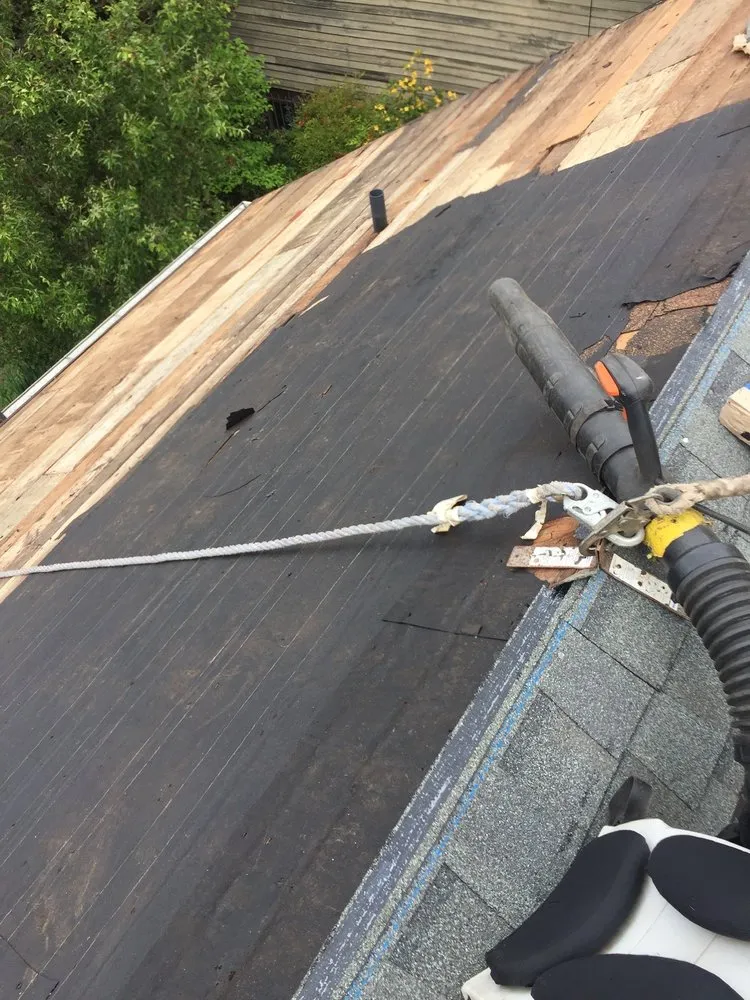 Slide of M&W Roof Service