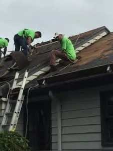 Slide of M&W Roof Service