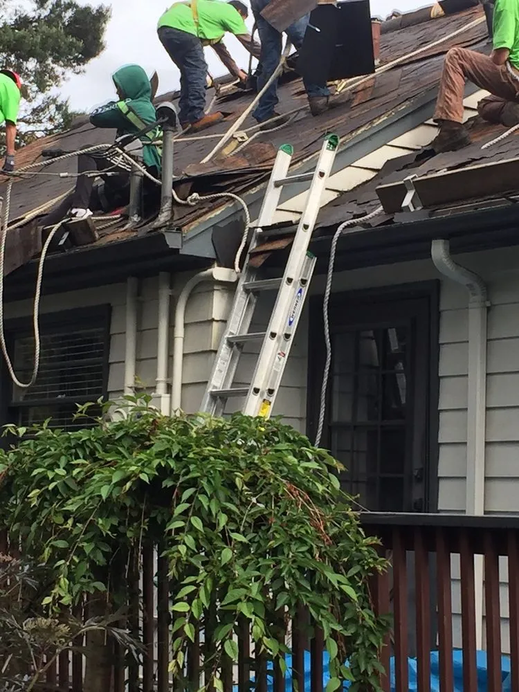 Slide of M&W Roof Service