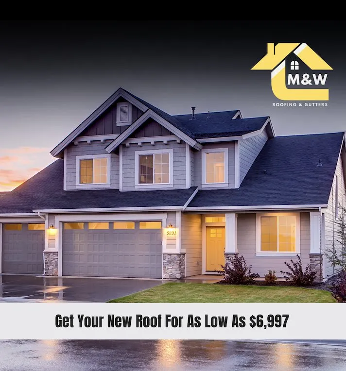 Professional roof leak repair near you across Whitakers, NC - M&W Roofing and Gutters