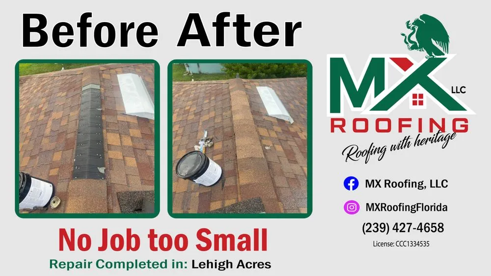 Slide of MX Roofing