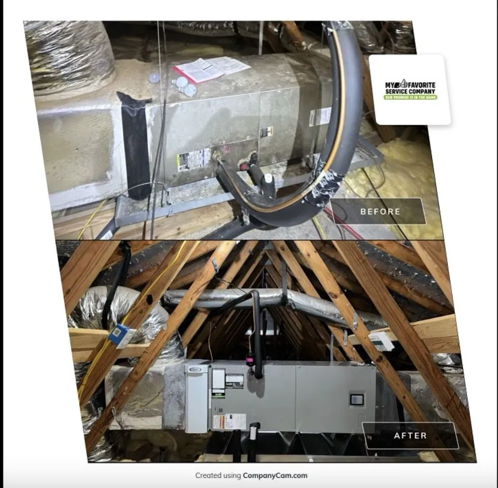 Slide of My Favorite Service Company