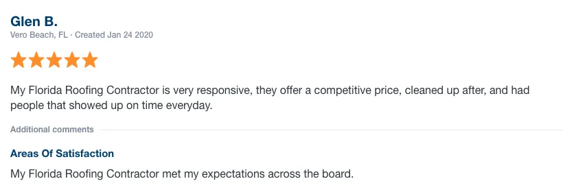 Slide of My Florida Roofing Contractor