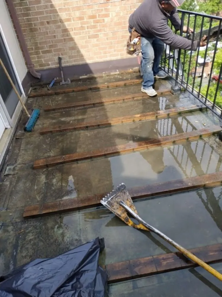 Licensed flat roof repair in Clifton, VA by My Home Pro