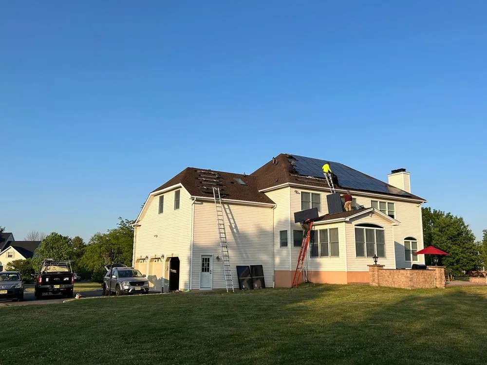 Licensed metal roofing installation after storm damage across Hamilton Township, NJ - My Roofing Contractor