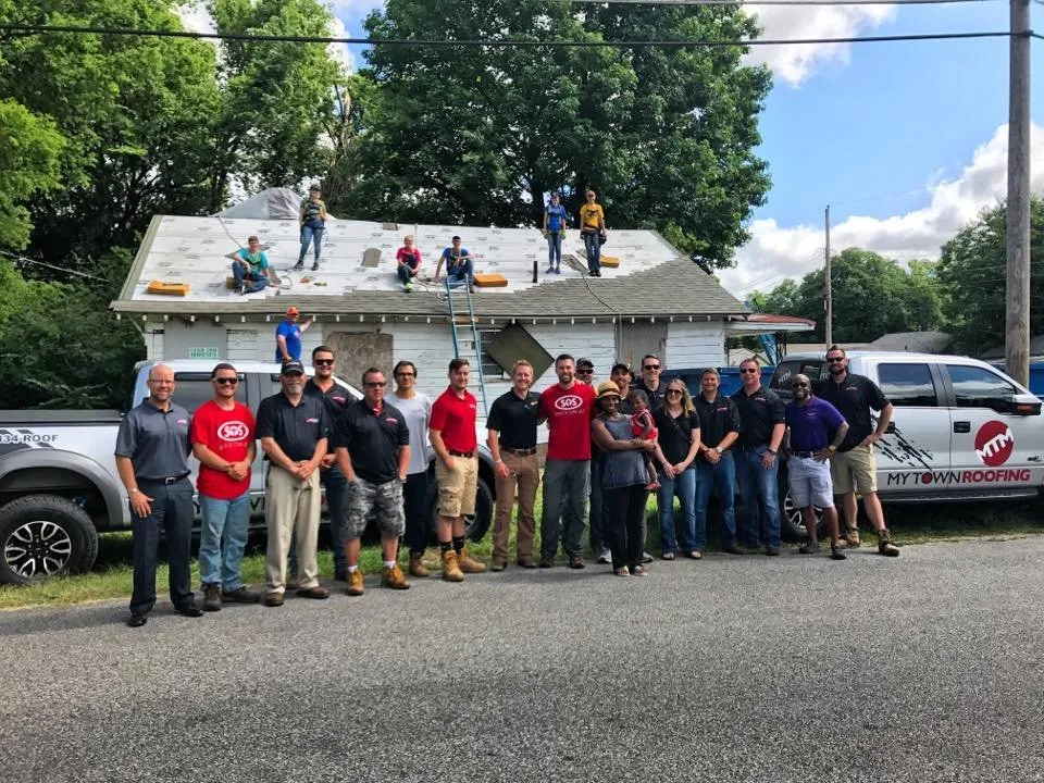 Slide of My Town Roofing