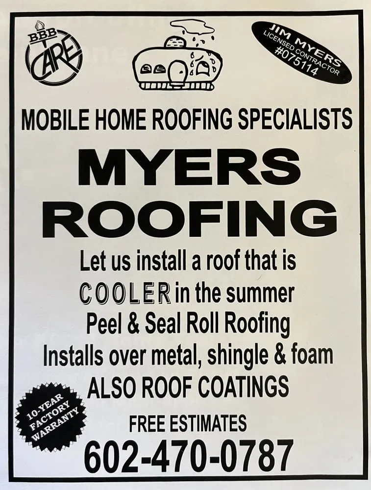 Slide of Myers Roofing