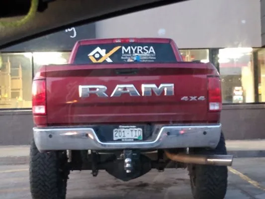 Myrsa Roofing and Construction Logo