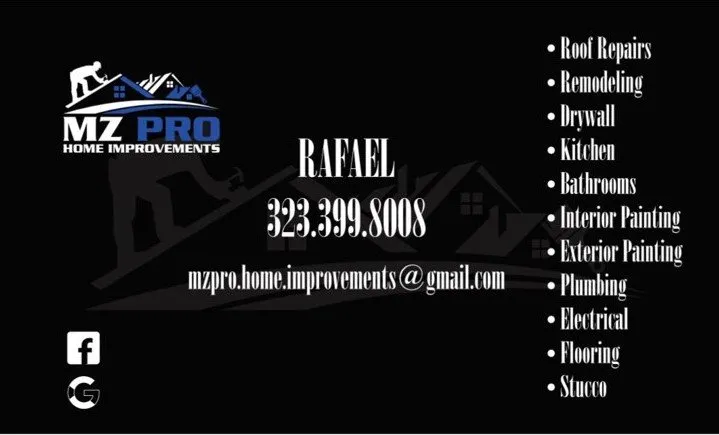 Slide of MZ Pro Home Improvements