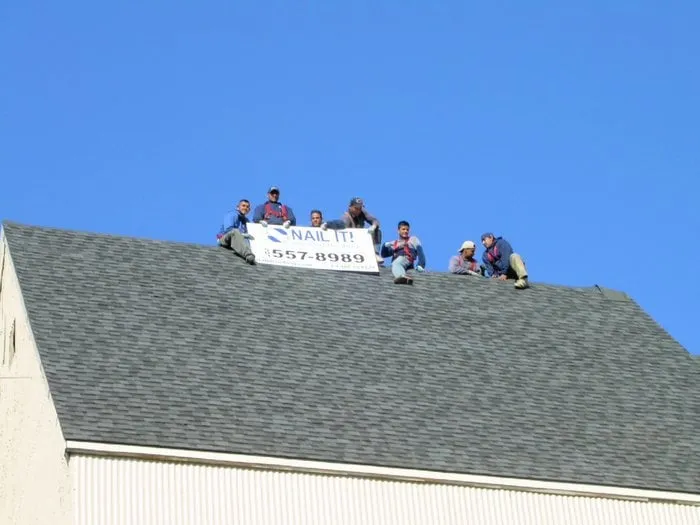 Slide of Nail It! Roofing Company
