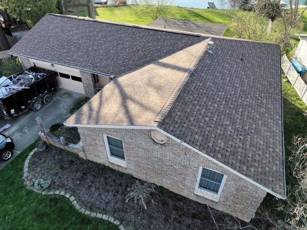 Slide of Nailed Down Roofing