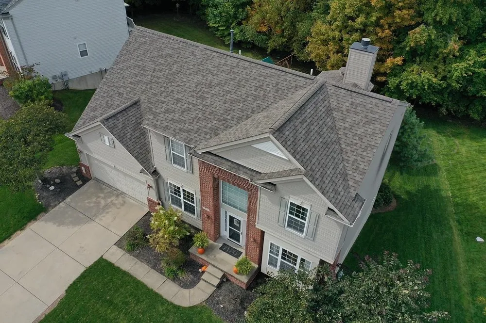 Slide of Nailed Down Roofing