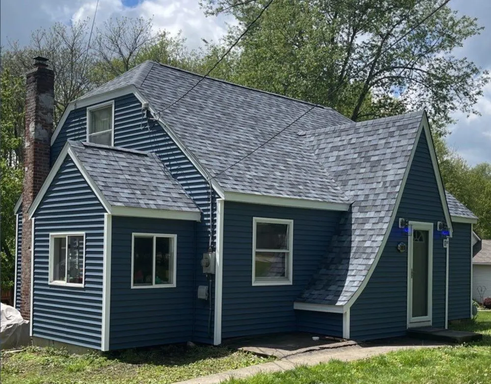 Slide of Nailed Down Roofing