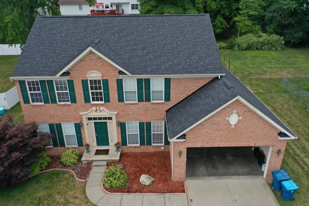 Slide of Nailed Down Roofing