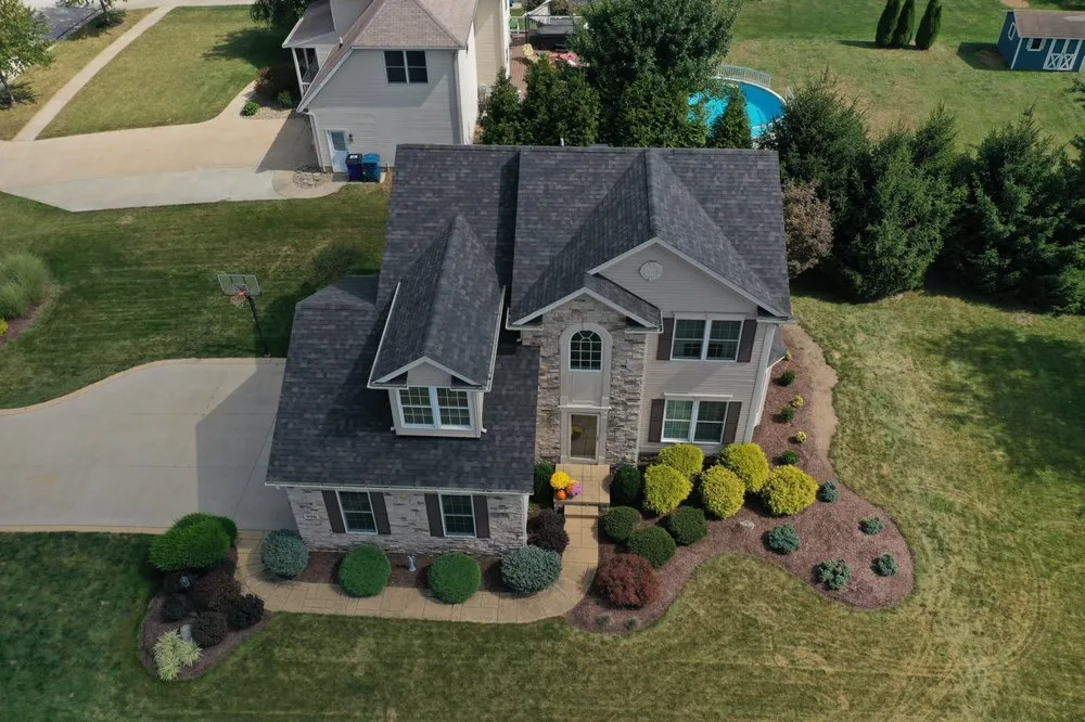 Slide of Nailed Down Roofing