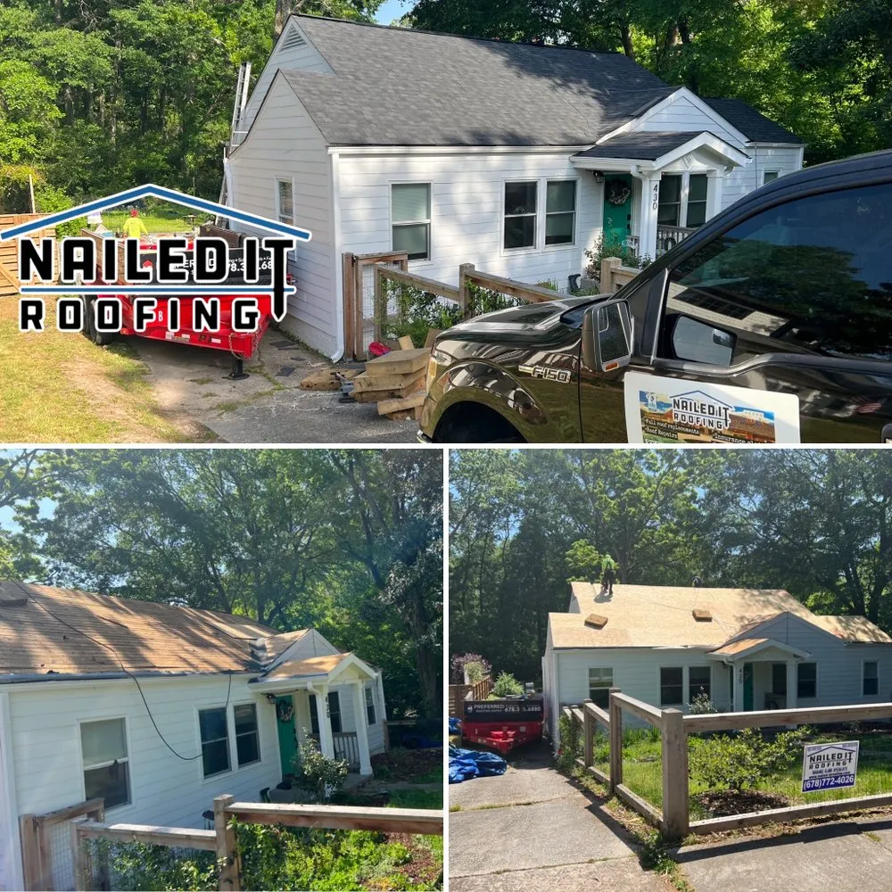 Slide of Nailed it Roofing and Remodeling services