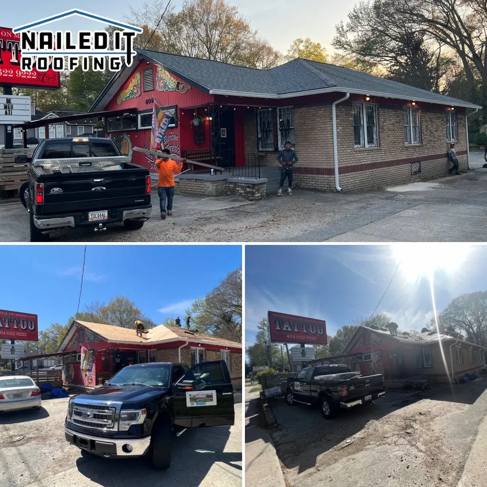 Slide of Nailed it Roofing and Remodeling services