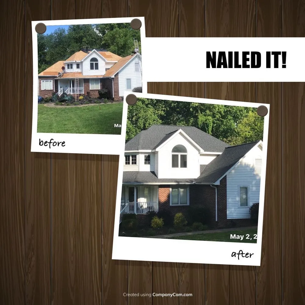 Slide of Nailed It Roofing