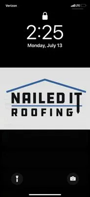 Nailed It Roofing Logo