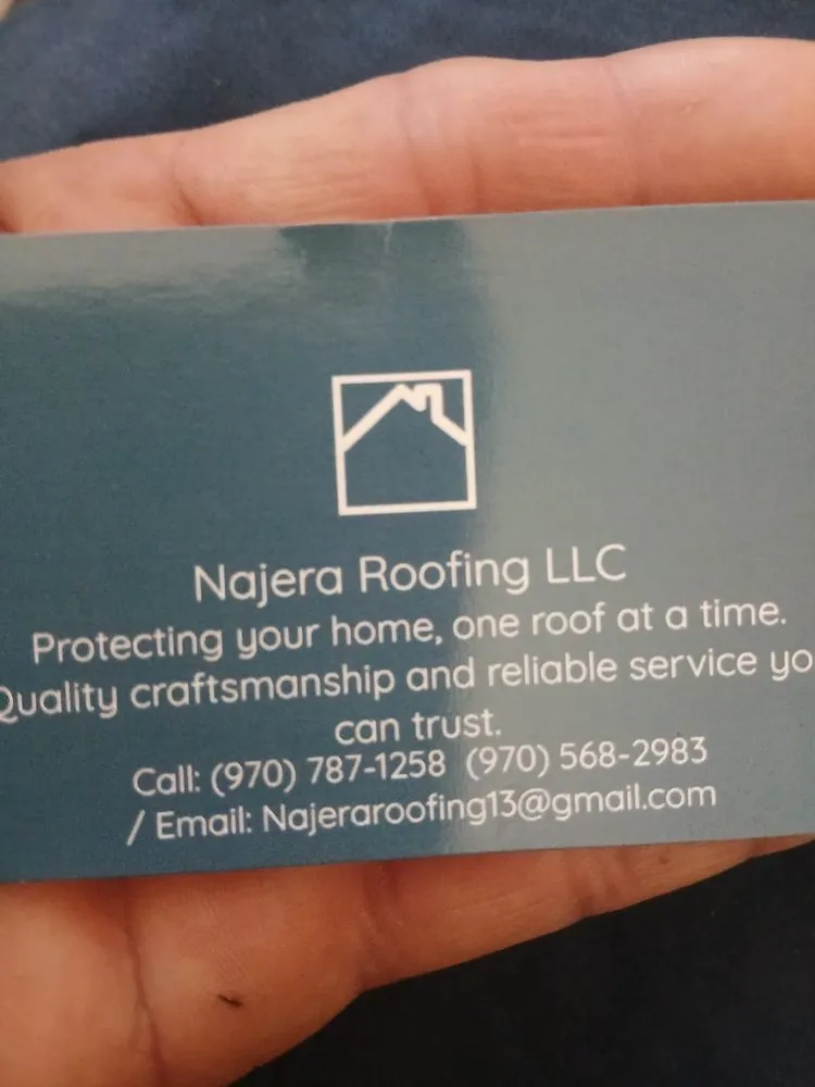 Slide of Najera Roofing