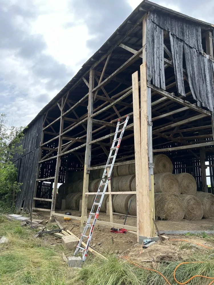 Slide of N’Amish Roofing