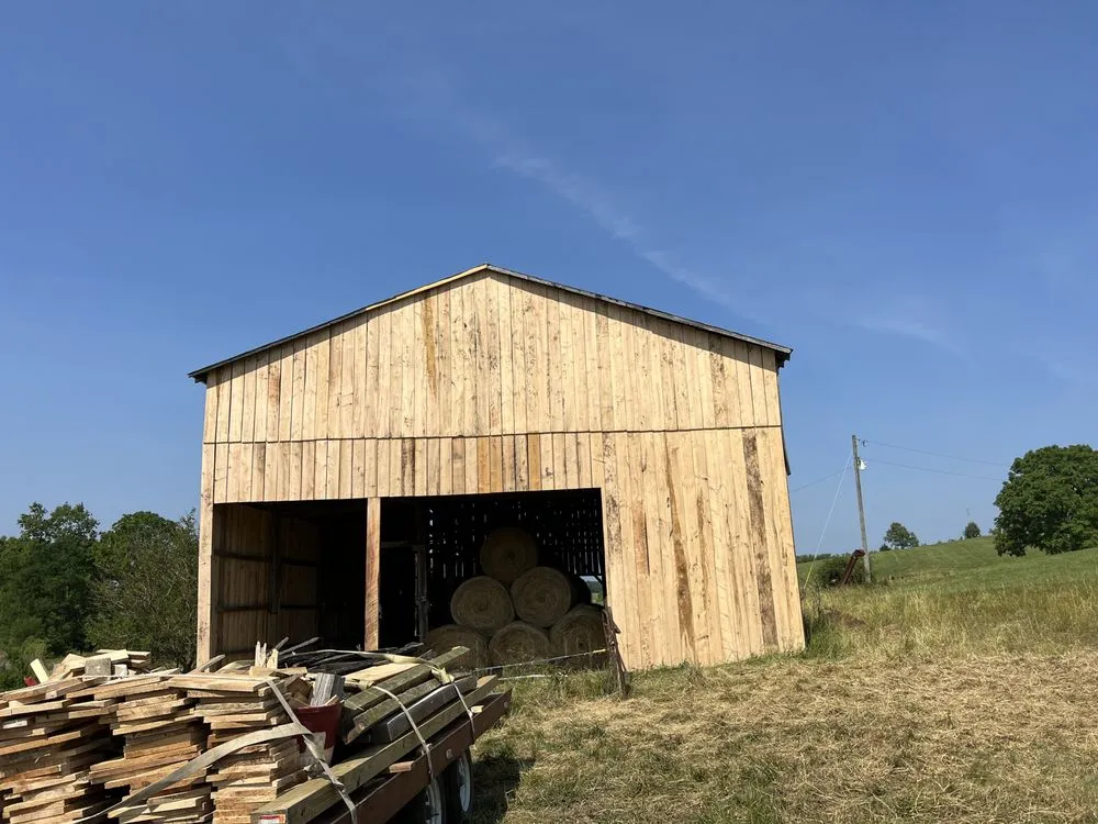 Slide of N’Amish Roofing