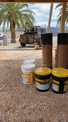 Naranjeros Roofing Logo