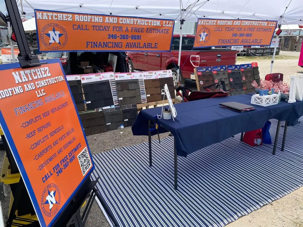 Slide of Natchez Roofing