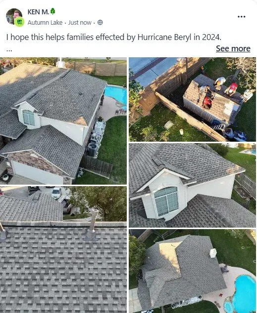 Slide of Nathan Roofs