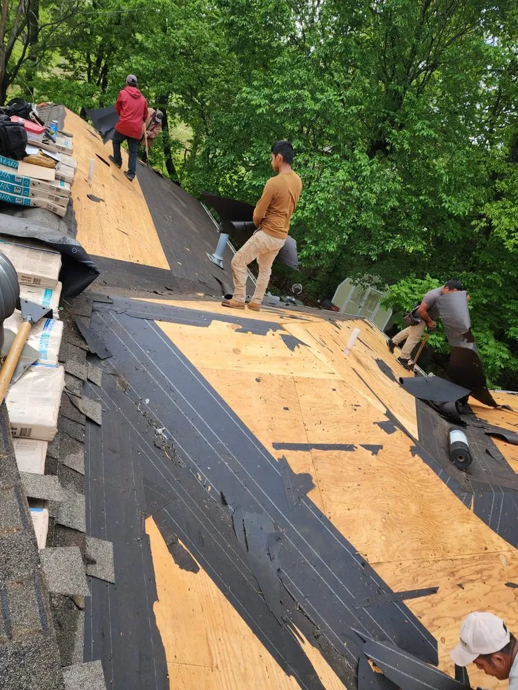 Slide of National Contracting Roofing