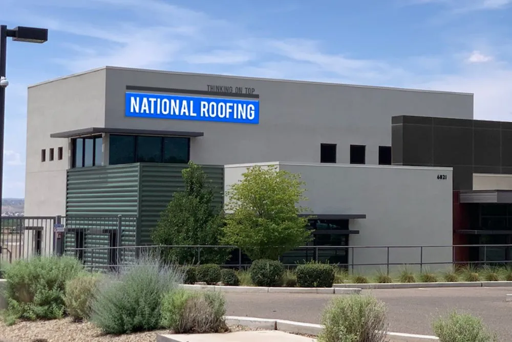 Slide of National Roofing