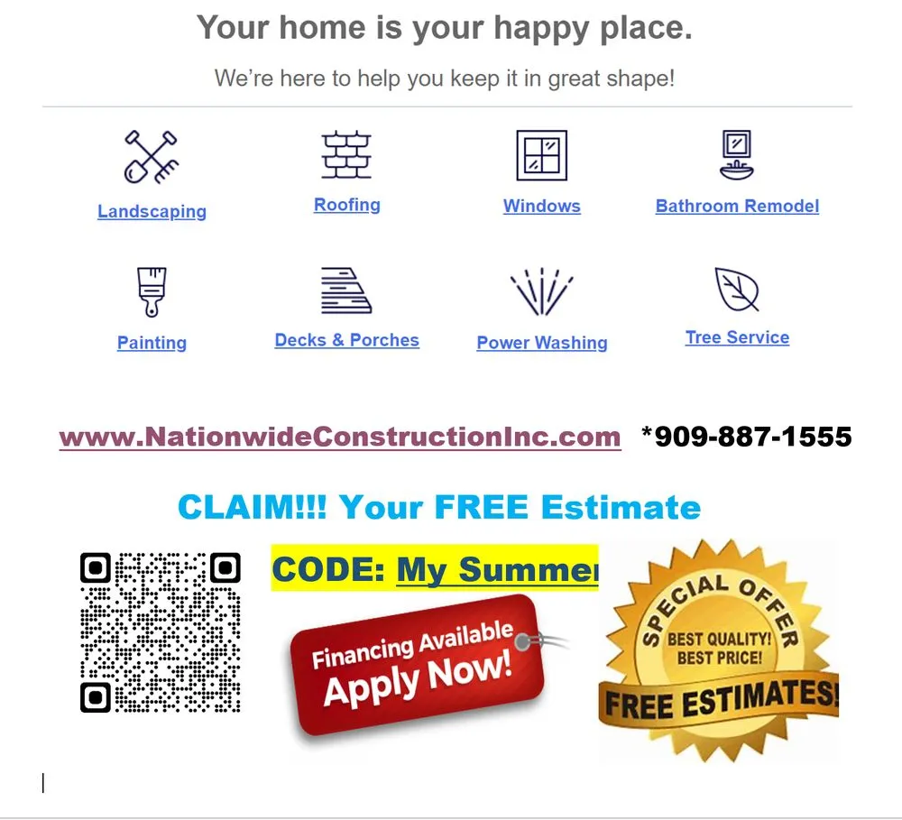 Slide of Nationwide Construction Inc