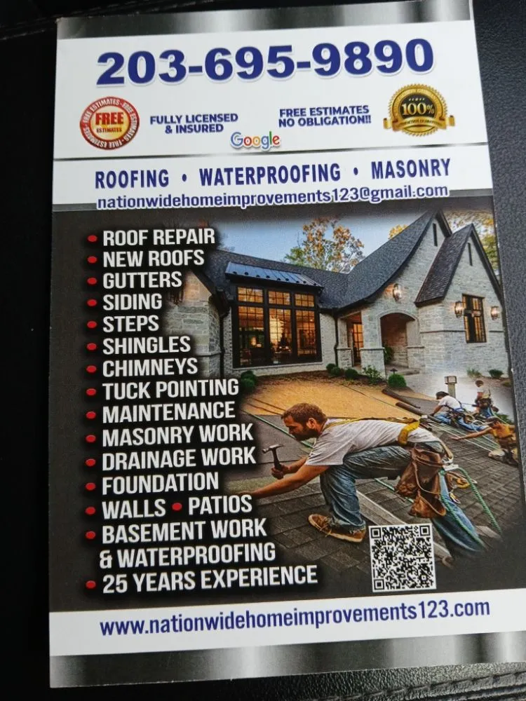 Slide of NationWide Home Improvements