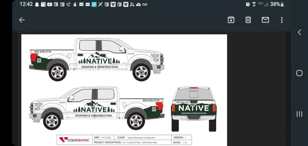 Slide of Native Roofing and Construction