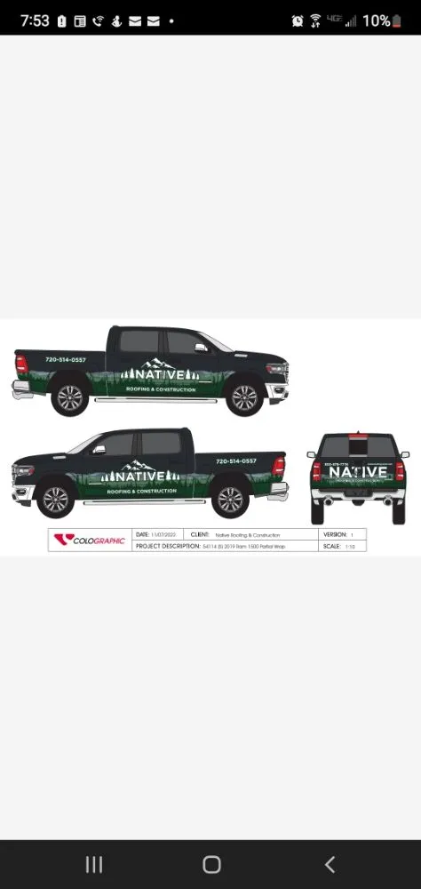 Slide of Native Roofing and Construction