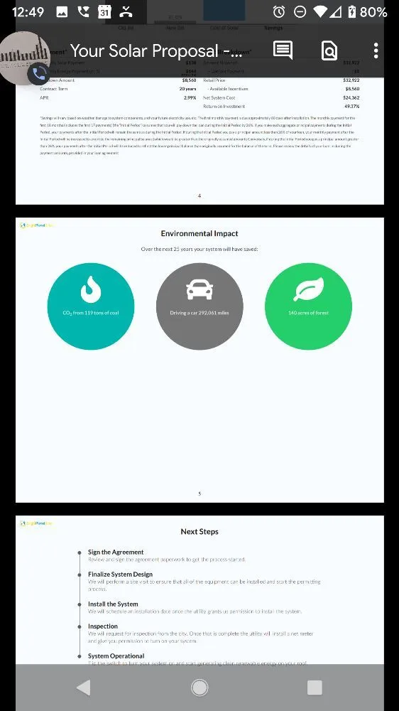 Slide of Natural Ecosystem