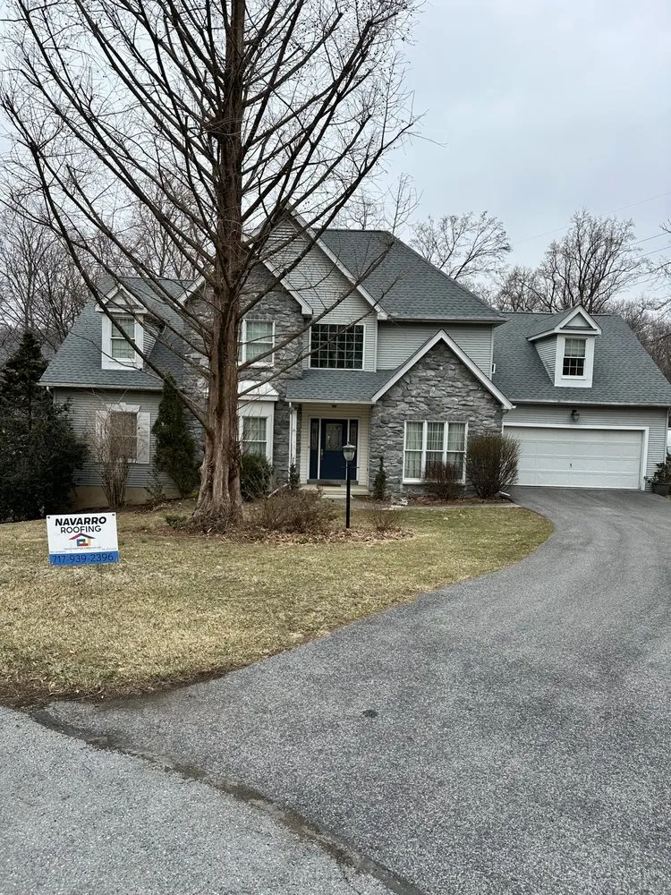 Slide of Navarro Roofing