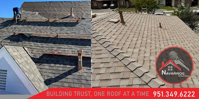 Slide of Navarro's Roofing