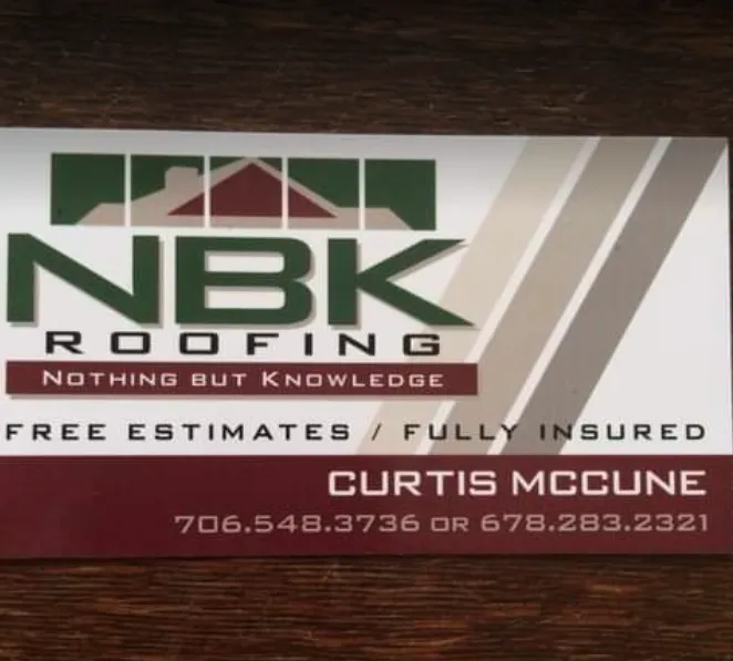 Slide of NBK Roofing