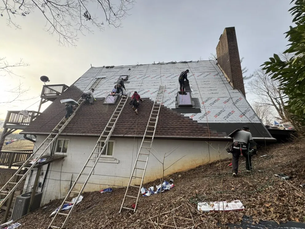 Slide of NC Top Roofing