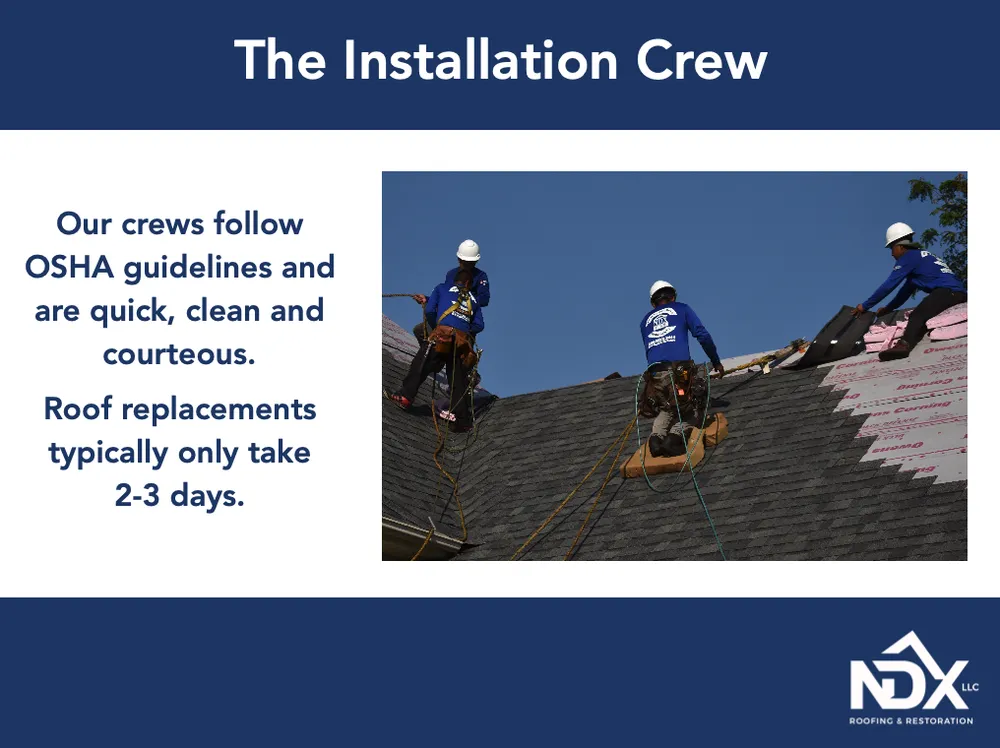 Slide of NDX Roofing and Restoration