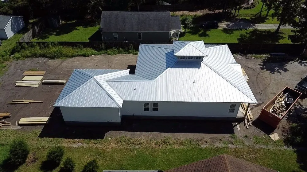 Professional shingle roofing service in Magnolia, NC by N&E American Construction