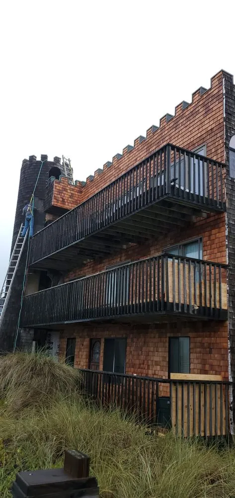 Slide of Neighbor's Roofing