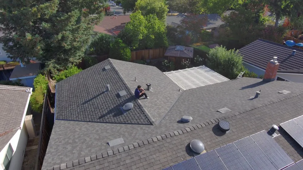 Slide of Neighbor's Roofing