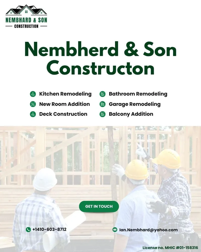 Slide of Nembhard & Son Construction