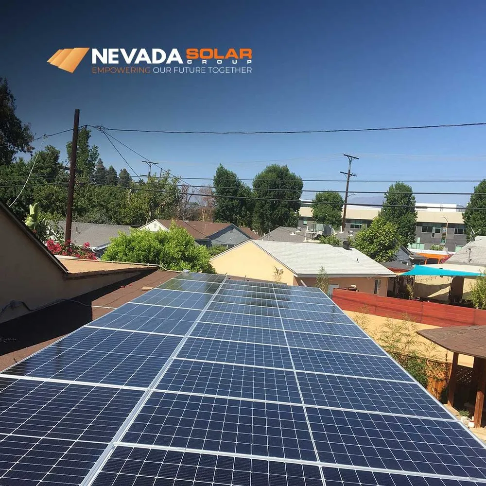 Slide of Nevada Solar Group