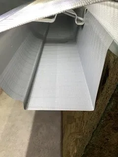 Slide of Never Clog Gutters